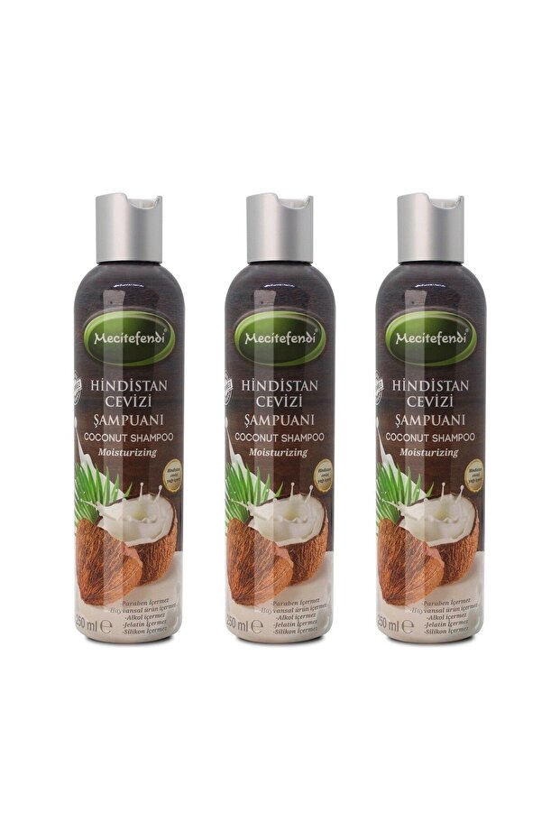 Coconut Shampoo 250 ml Pack of 3