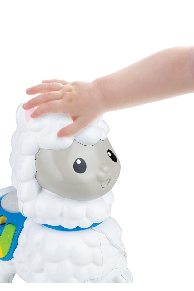 TOY ALPACA PUSH ALONG - 7