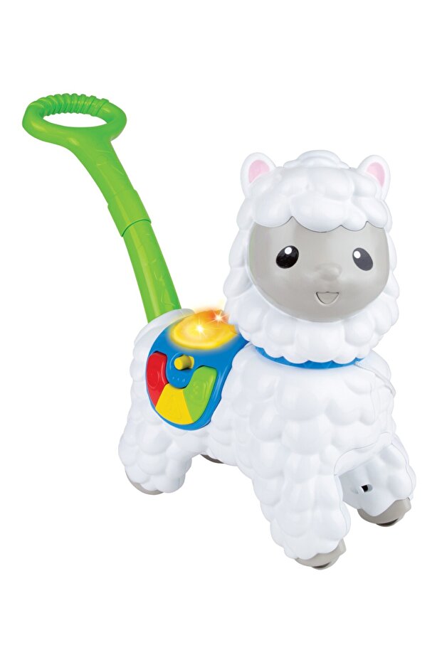 TOY ALPACA PUSH ALONG - 2