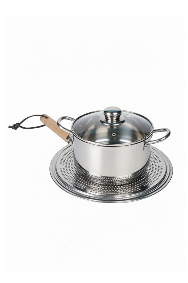 Simmer Ring Heat Diffuser Silver 33cm - 1