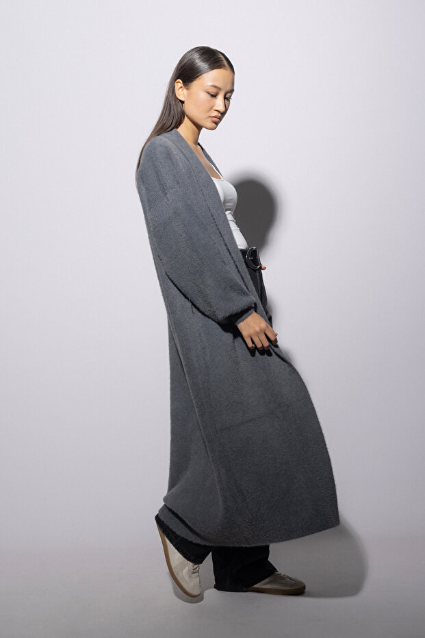 Uzun Triko Hırka - 3