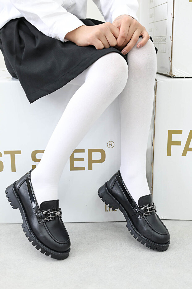 Devojčice, ležerna obuća Prava koža - 006XA0010 - 6