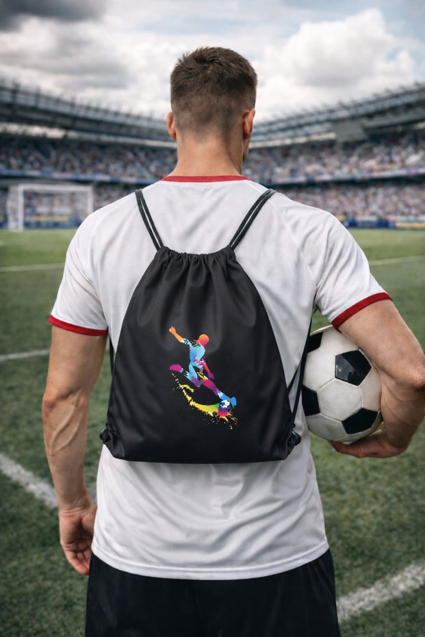 Football Boot Bag Soccer Bag Shoe Bag Sports Backpack Drawstring Sports Bag Astroturf