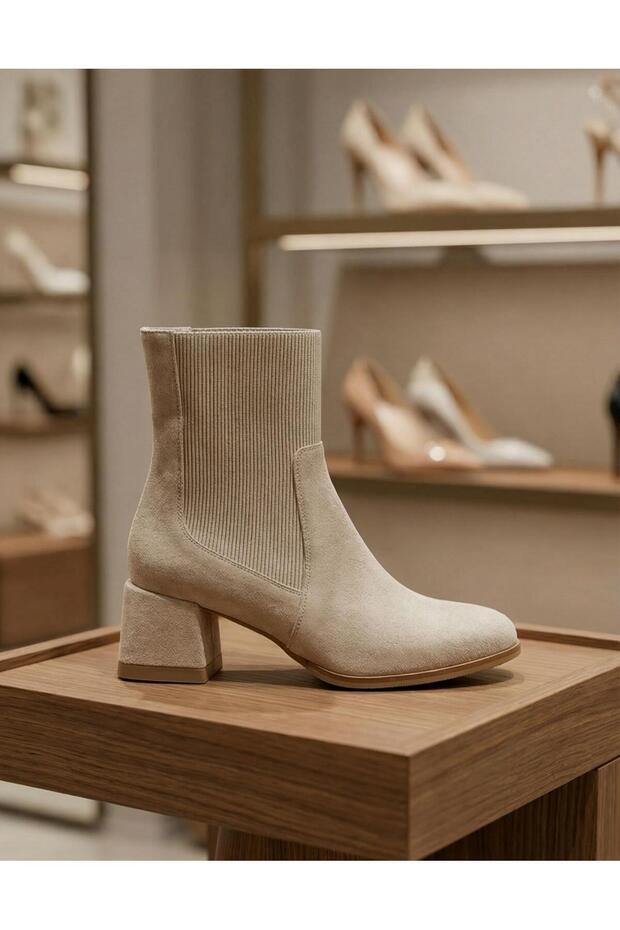 Limoges Süet Kadın Bot - 5