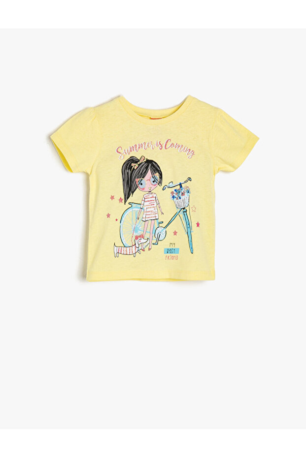 Baby Girl Yellow T-Shirt