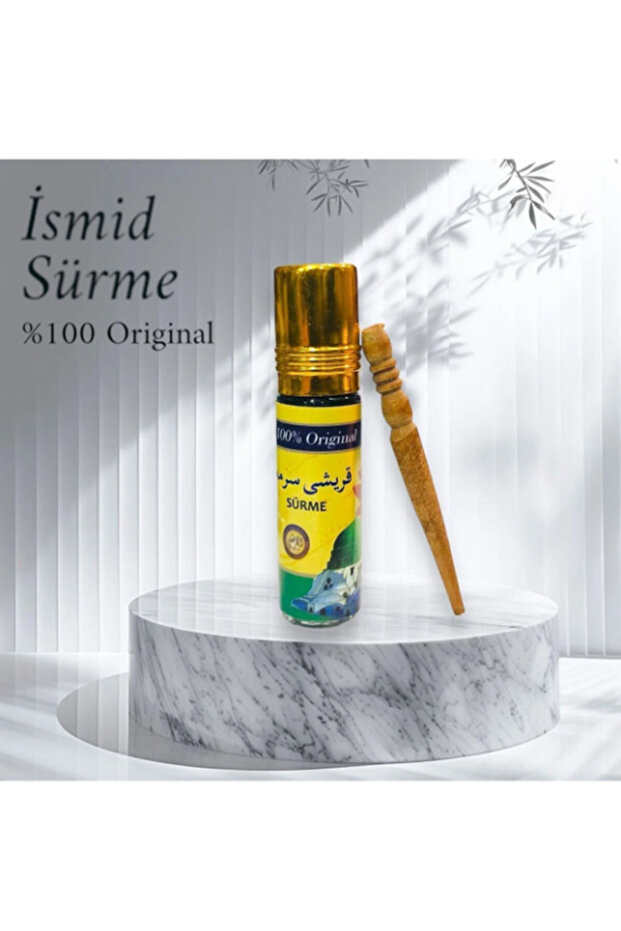 Doğal Siyah Sürme Yoğun Siyah Renk, Katkısız İçerik - 6