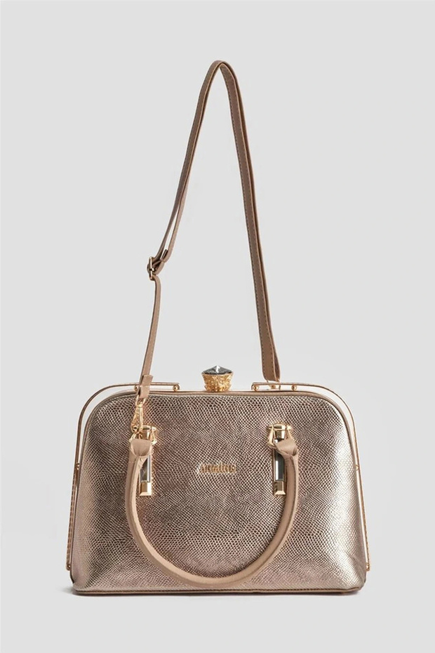 Women's Shoulder Bag 339 Gold-V