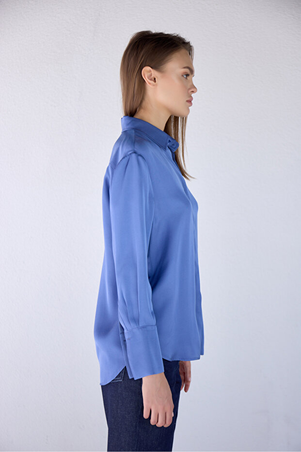 Rayon Dökümlü Gömlek - 5