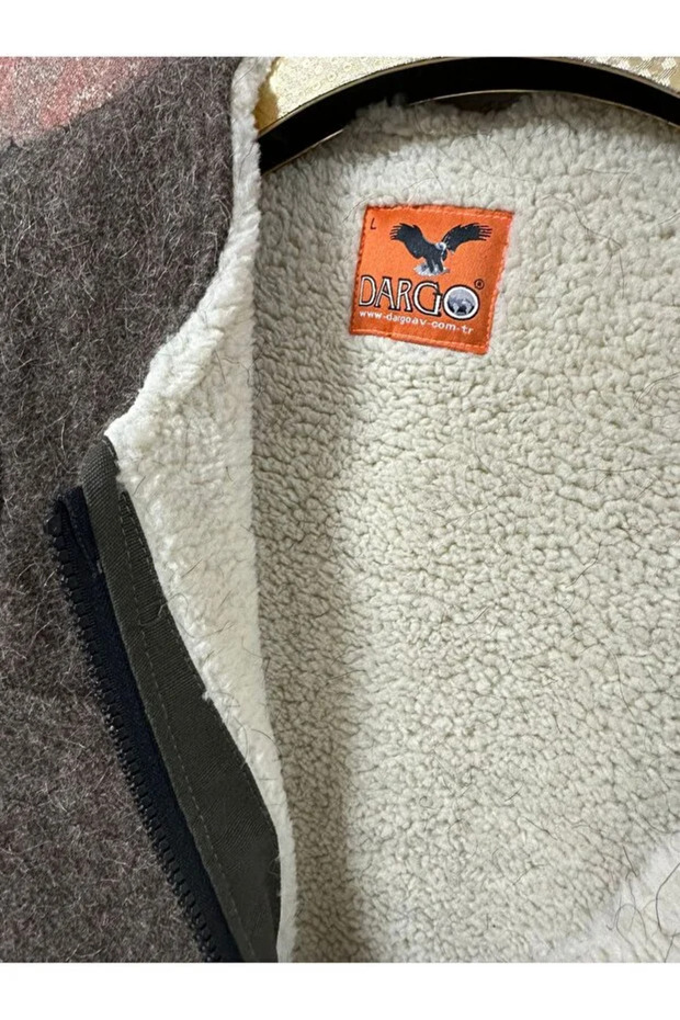 Peluşlu Aba Yelek 4XL Beden - 2