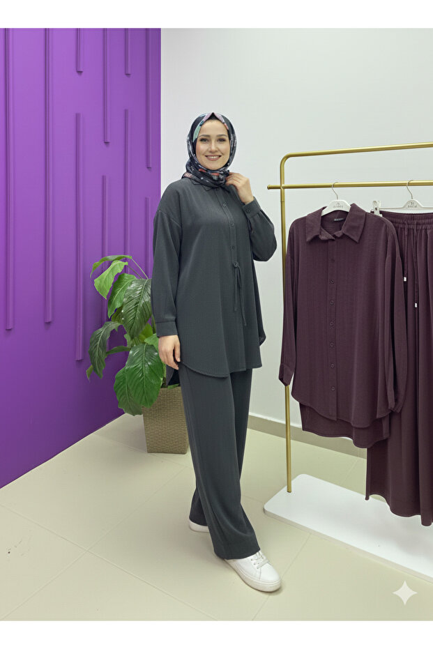 Kadın Cupra Takım – Salaş Kesim, Şık ve Rahat Günlük Kombin - 5