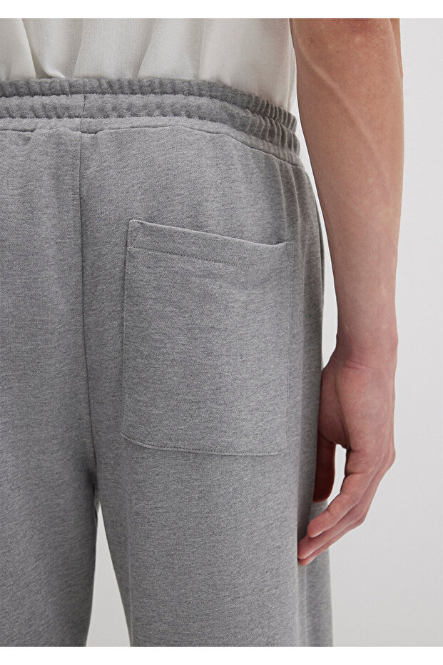 Gri Basic Eşofman Altı 0010462-80018 - 6