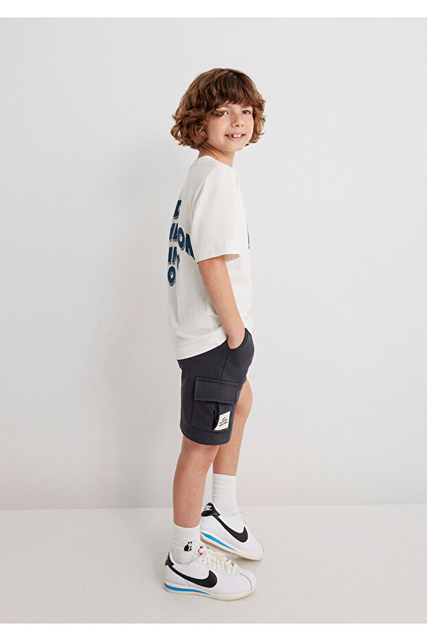 Antrasit Kargo Şort 6410013-70087 - 2