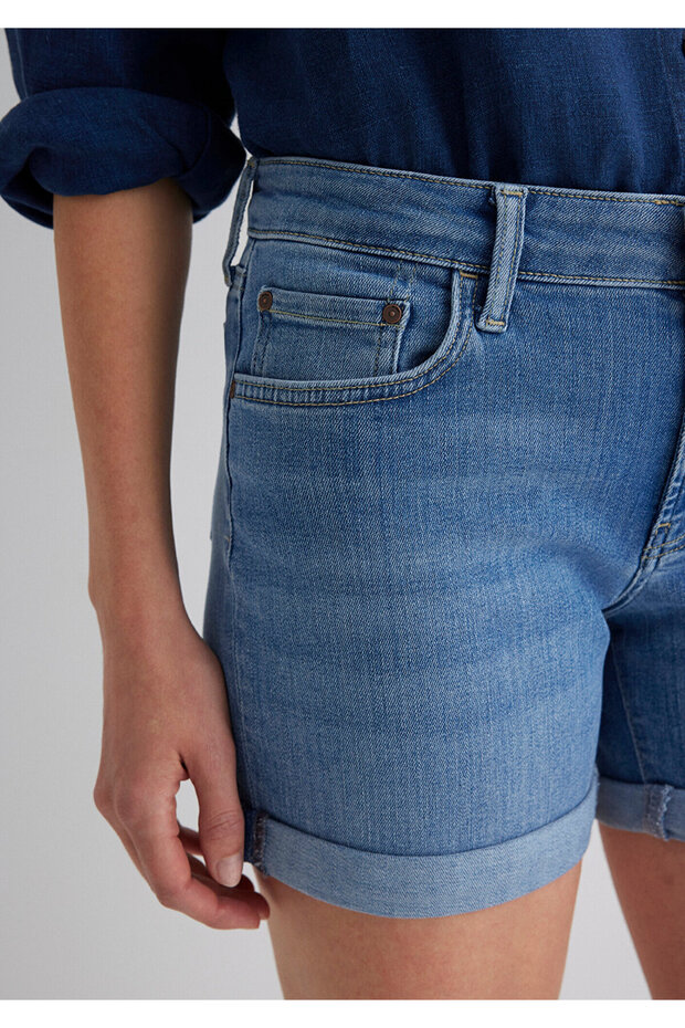 Pixie Everyday Açık Jean Şort 1437090725 - 7