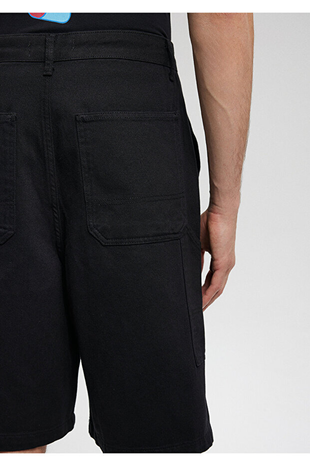 Siyah Şort 0410194-900 - 6