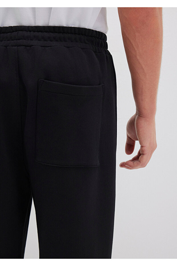 Siyah Basic Eşofman Altı 0010462-900 - 7