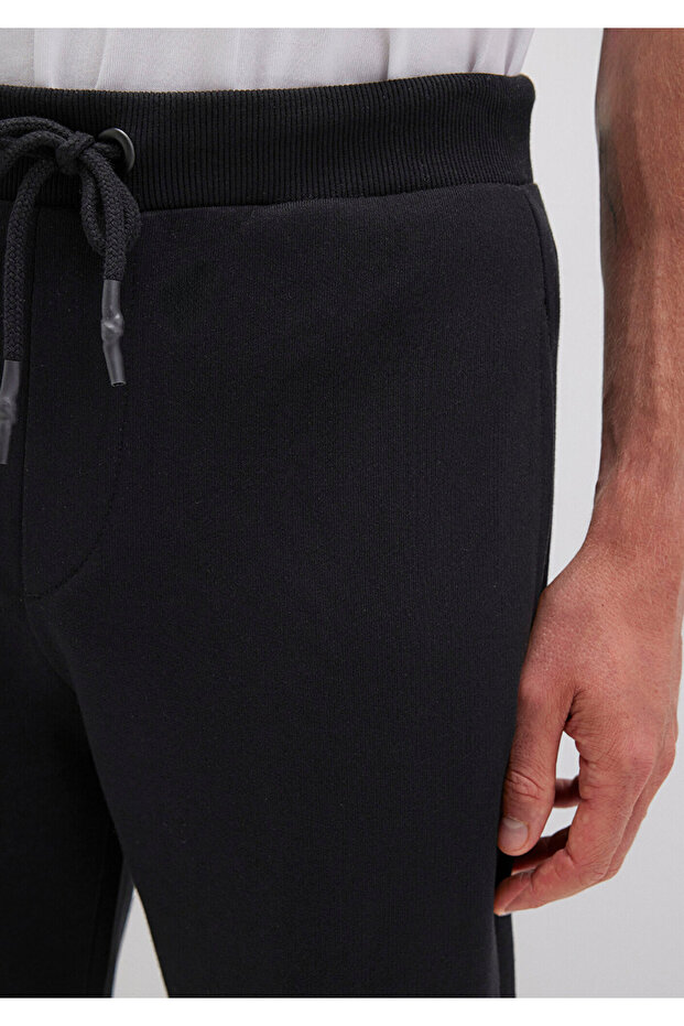 Siyah Basic Eşofman Altı 065177-900 - 6