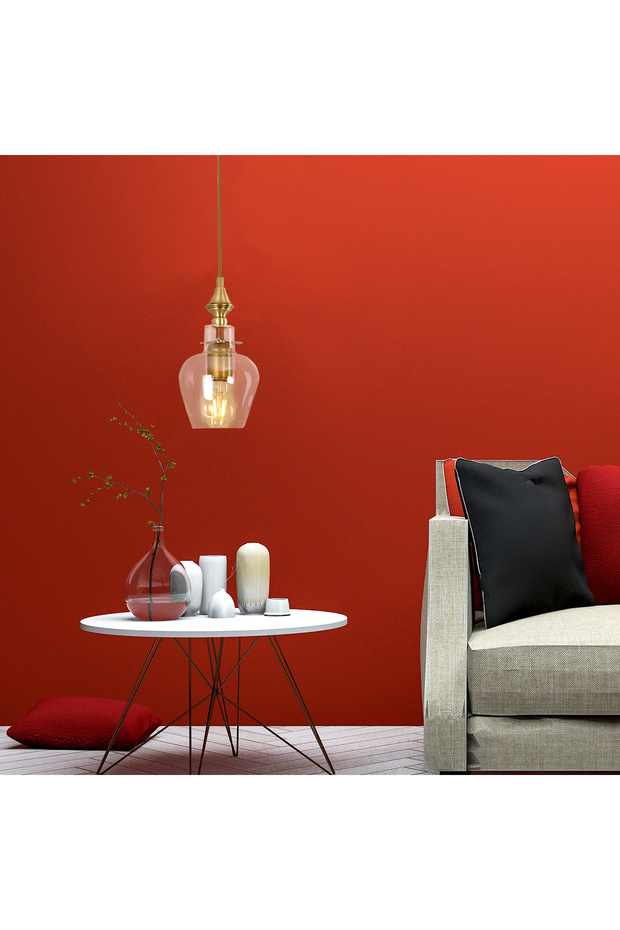 FARON TEKLİ ESKİTME SARKIT AVİZE - 1