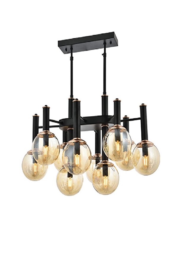 Erna 10Lu Sarkıt Modern Retro Sarkıt , Salon Avize - 2