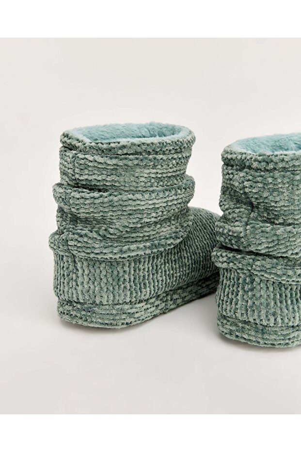 Kadın LILY - Örme Desenli Panduf - 2