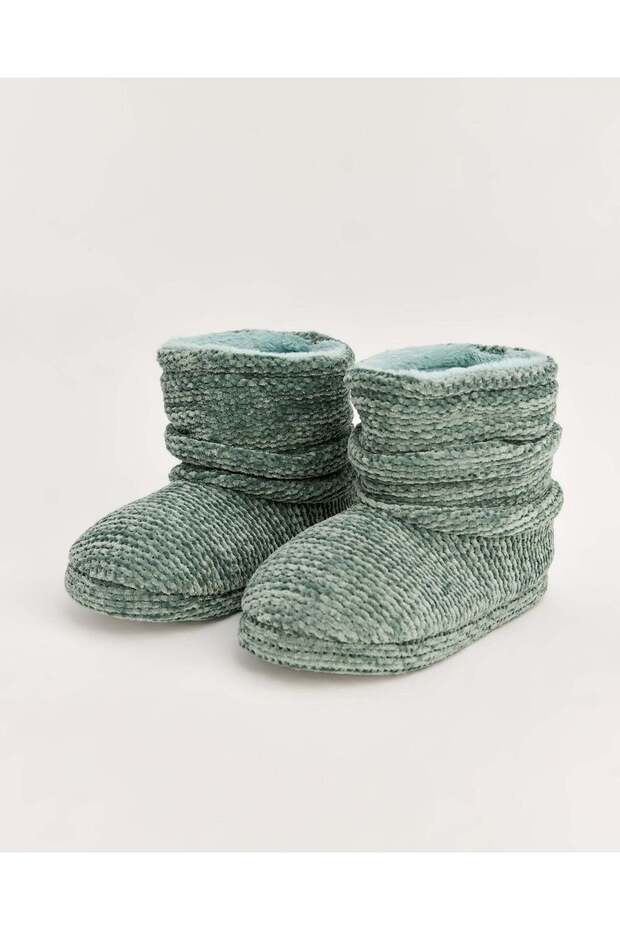 Kadın LILY - Örme Desenli Panduf - 5