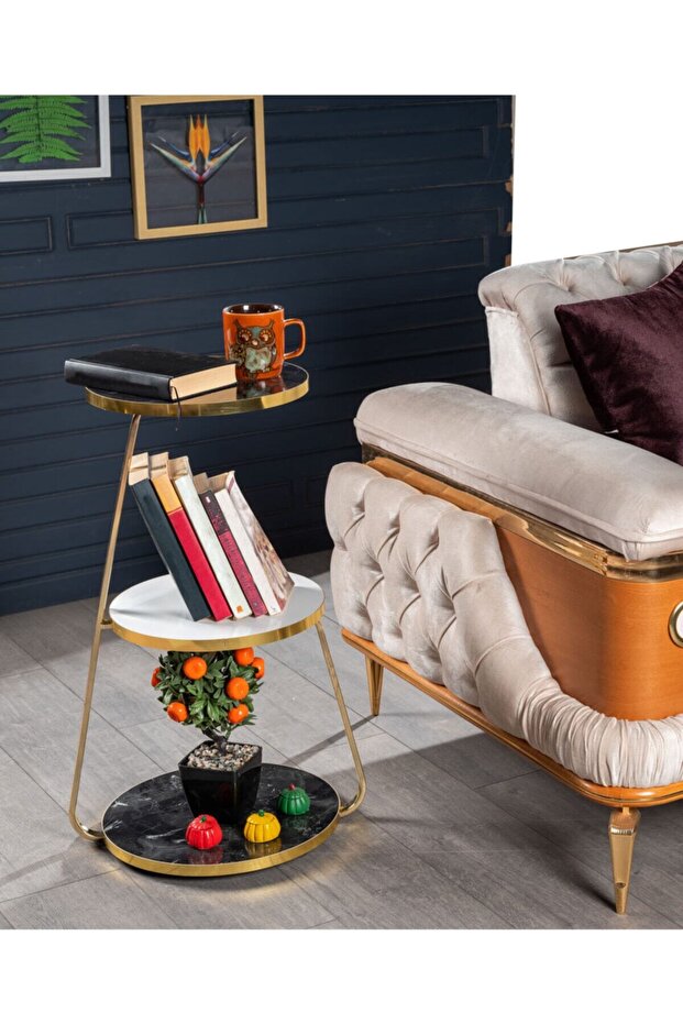 Üç Katlı Sehpa - 1