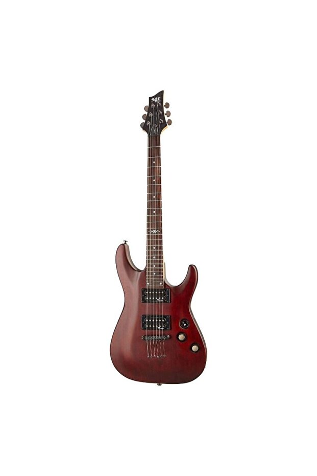 SGR C-1 Elektro Gitar (Walnut Satin) - 1