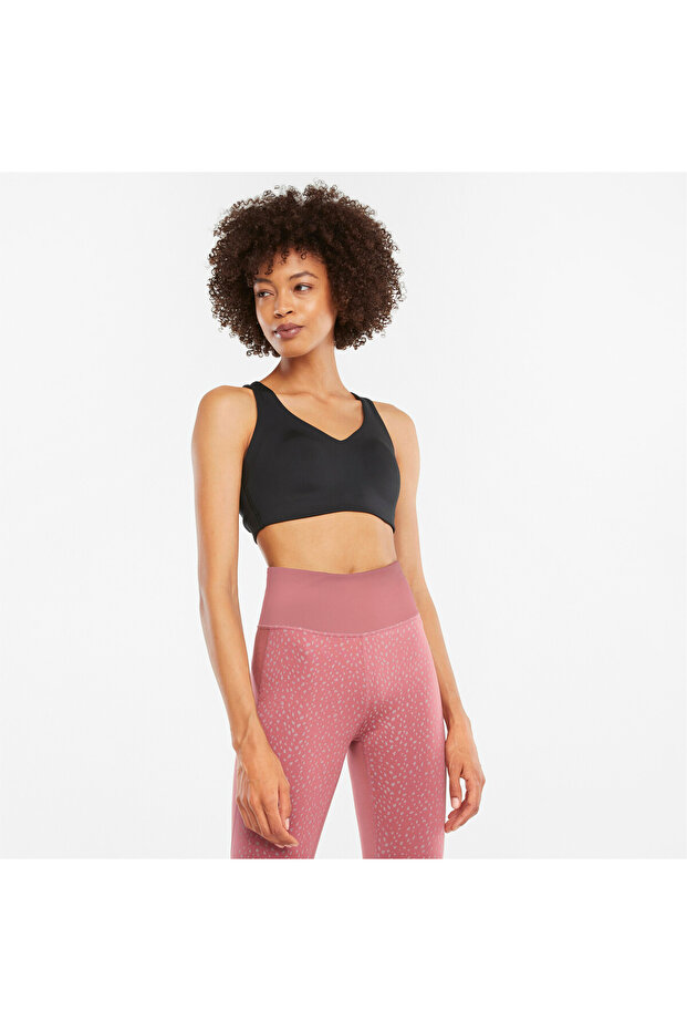 Womens High Impact To The Max Training Sports Bra - Black