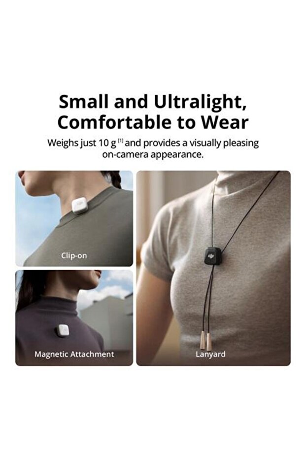 Mic Mini 2 Kişilik Kompakt Kablosuz Yaka Mikrofonu - 2