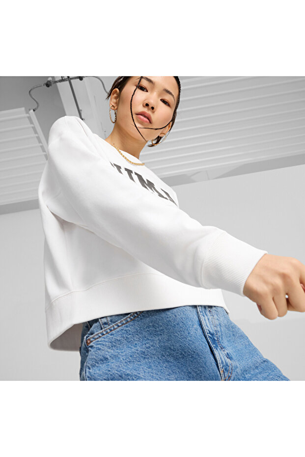 SQUAD TR White Sweatshirt - 68249302 Women's - 2