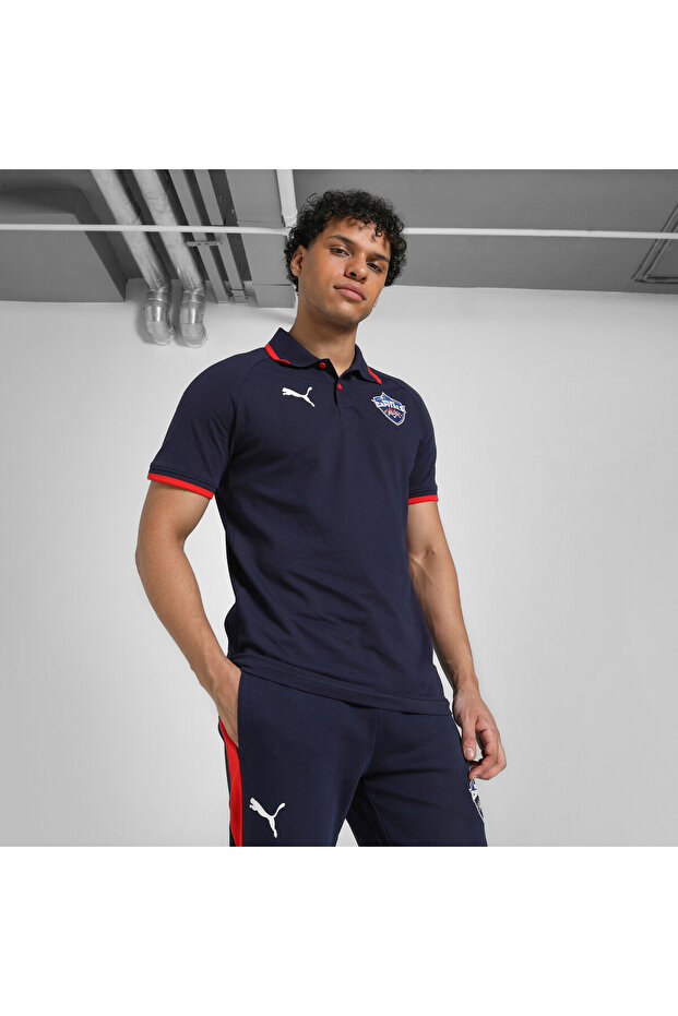 Mens X Delhi Capital Polo Shirt - Blue