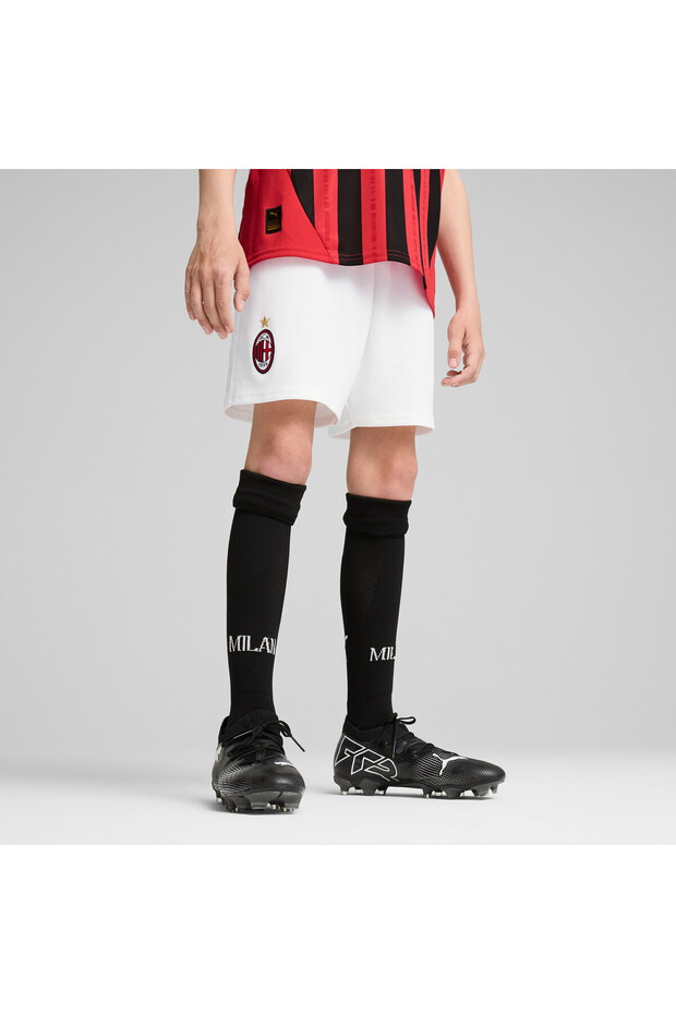 Youth Kids Ac Milan 24/25 Shorts - White