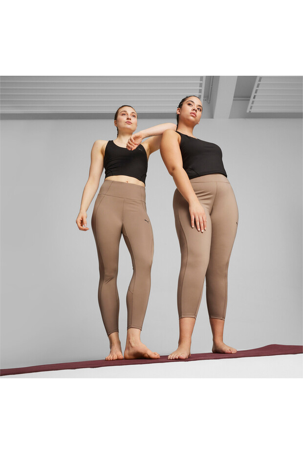 Womens Studio Ultrabare Sports Leggings - Brown