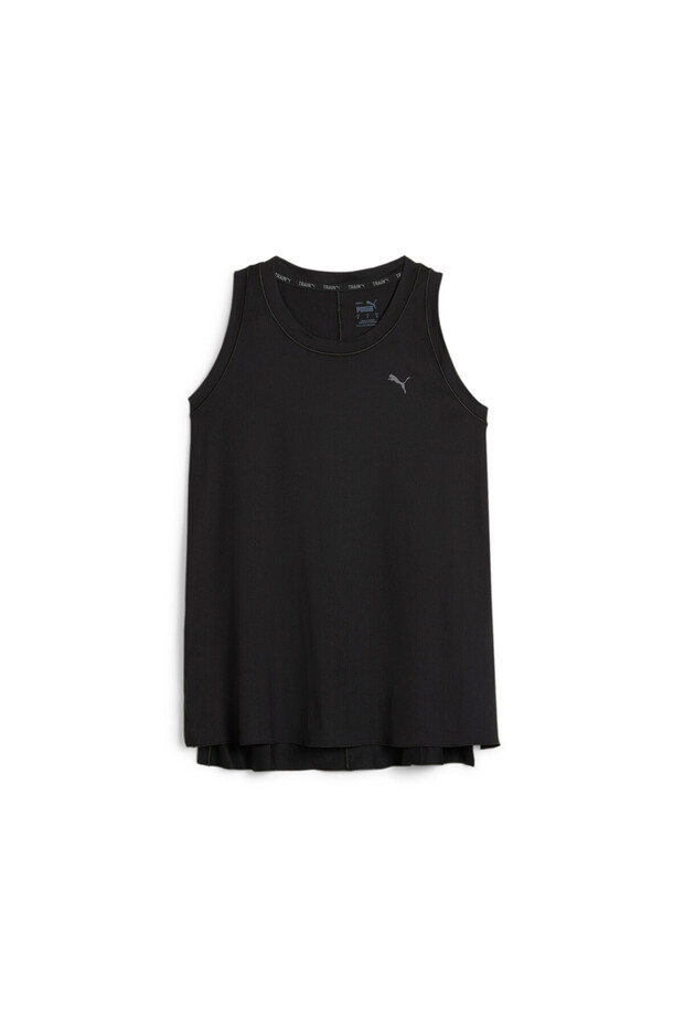 Womens Maternity STUDIO Trend Training Tank Top - Black