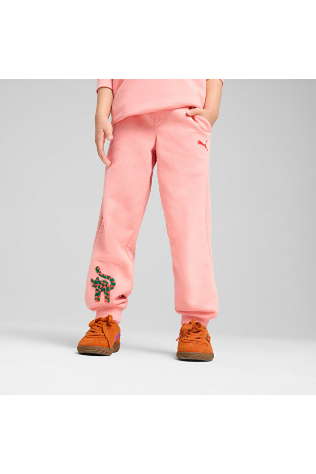 Kids Boys Cats Club Sweatpants - Pink