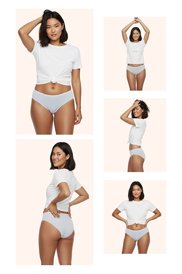 1006 Women's Daily Bato 10-Piece Panties Pack