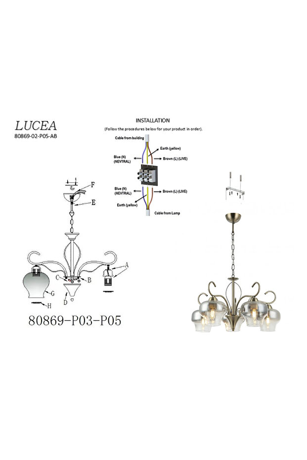 ALCA 5 LI AVIZE 5XE27 - 2