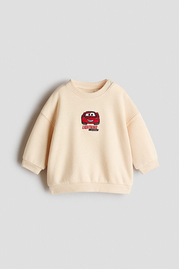Baskılı Sweatshirt - 1