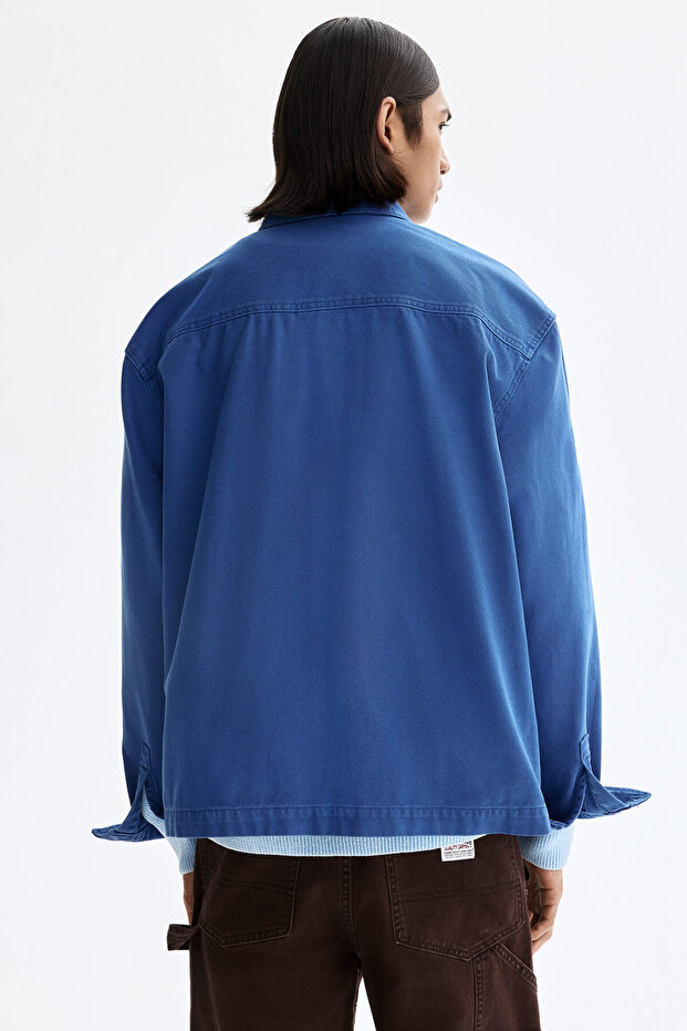 Kanvas Overshirt Gömlek - 4