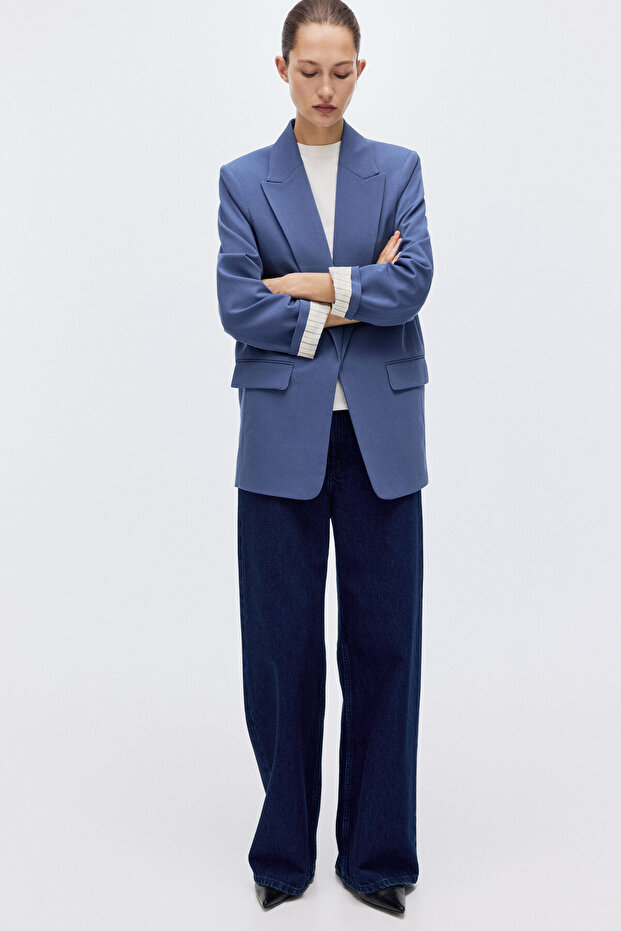 Lyocell Karışımlı Blazer - 1