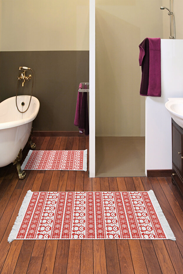 Home Non-Slip Base Djt Toilet Set Trend Fringed E5184