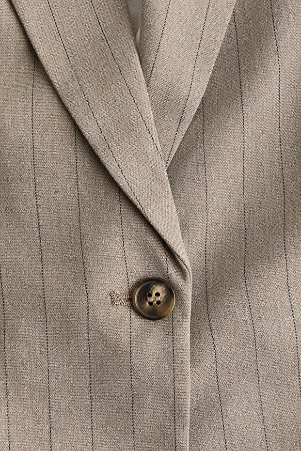 Tek Düğmeli Blazer - 6