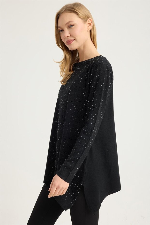 Micro Taşlı Triko - 2