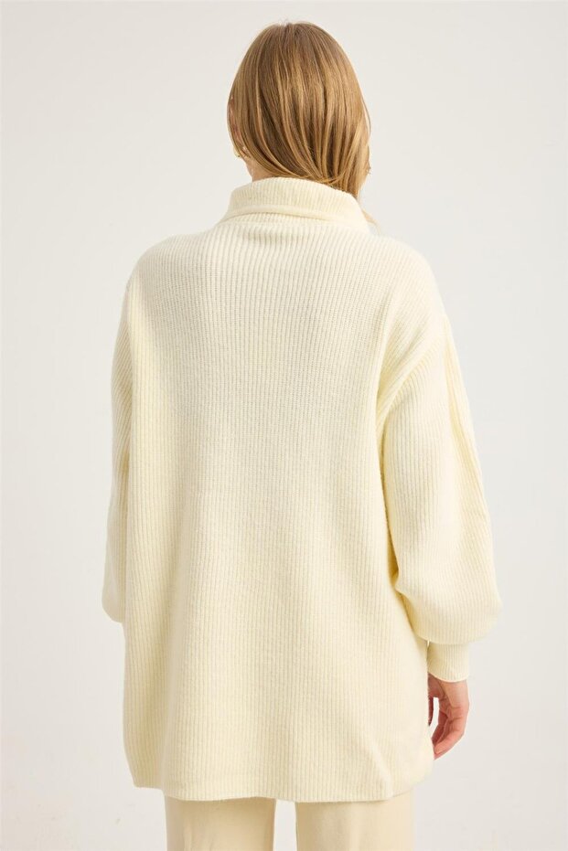 Önü Kapitone Hırka - 5