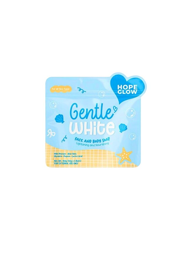 gentle white face and body