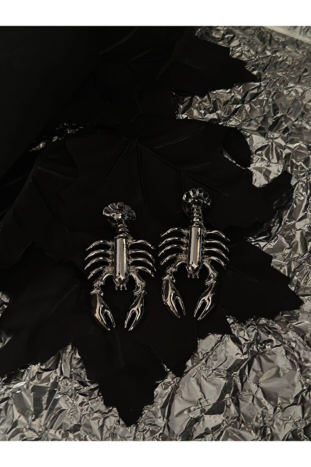 Yengeç Figür Küpe - 3