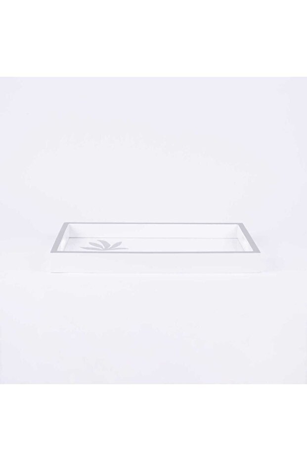 Serving Tray with cactus leaf pattern - 5