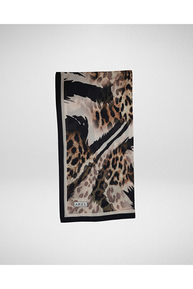 Spring Eşarp Leopar Desen-1 - 2