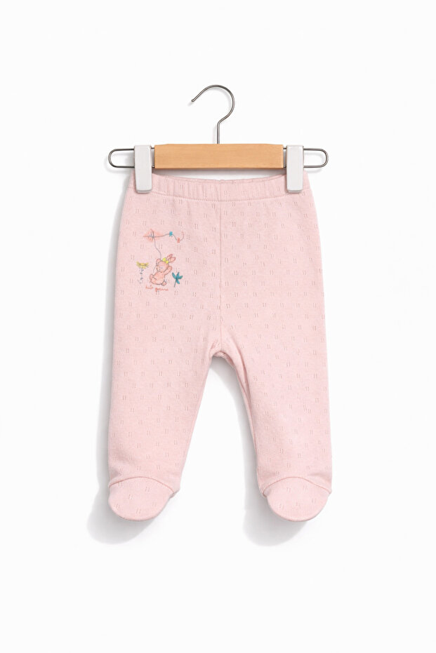 Baby Single Diaper with Elastic Waistband and Booties
