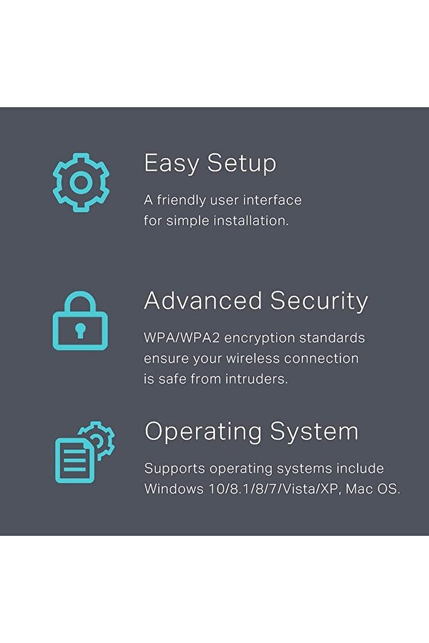 محول USB نانو لاسلكي N بسرعة 150 ميجابت في الثانية - 2