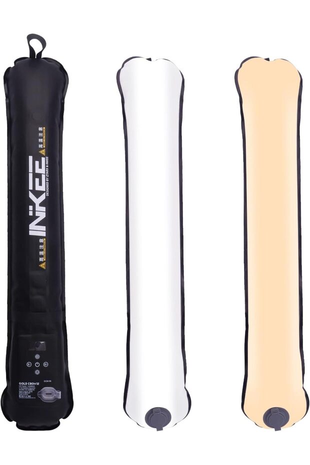 12W Bi-Colour Inflatable Tube Light Portable Handheld Inflatable Video Light